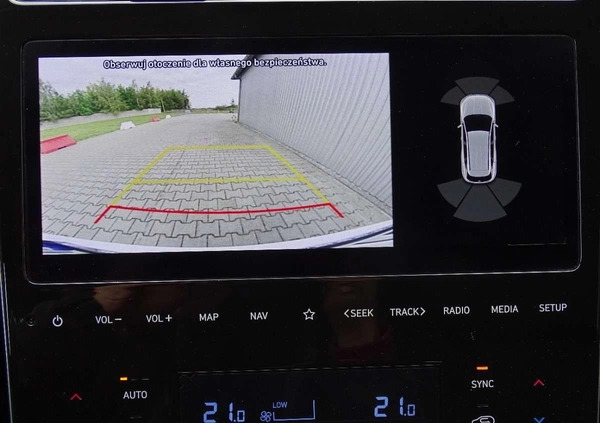 Hyundai Tucson cena 125900 przebieg: 19000, rok produkcji 2021 z Mogielnica małe 232